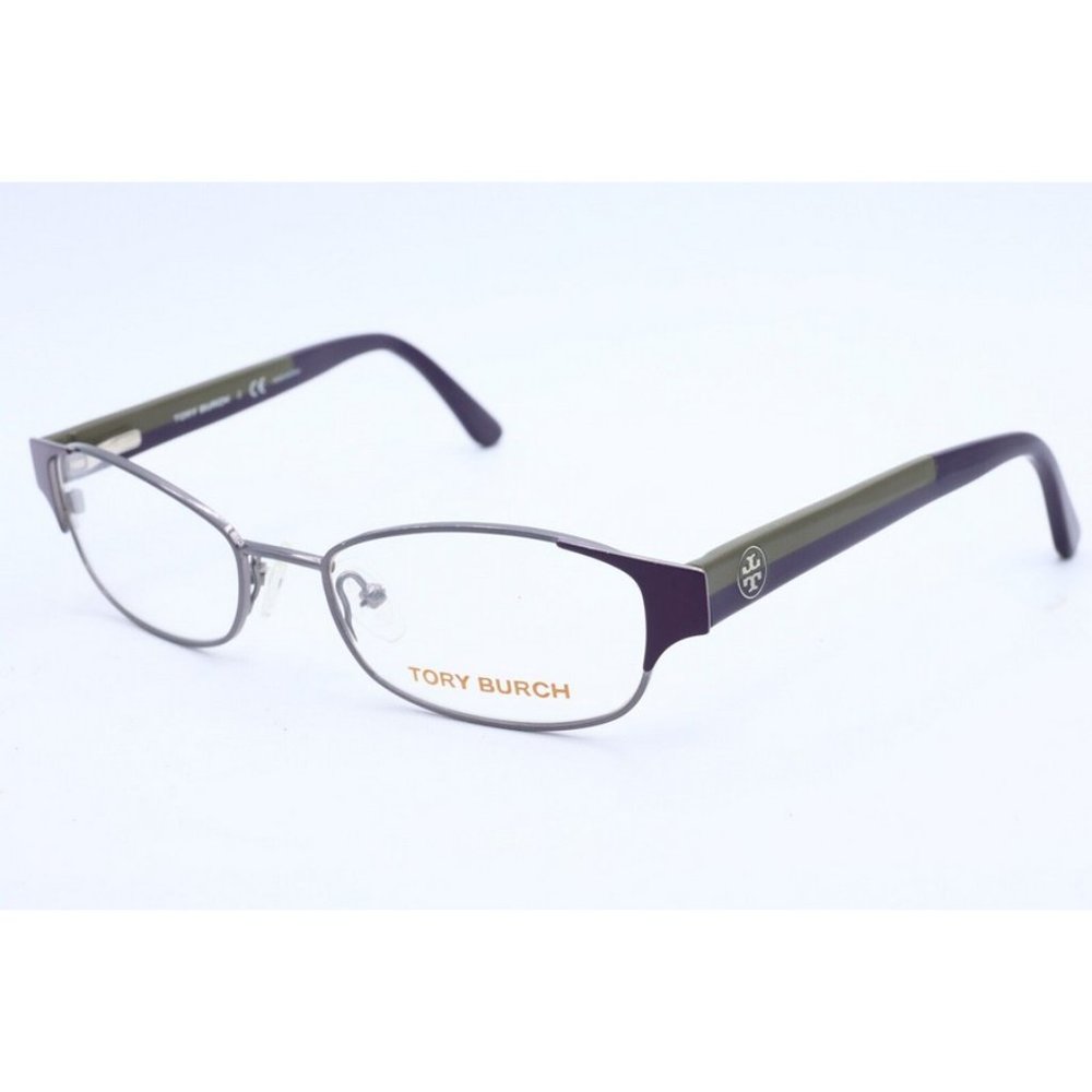 Tory Burch TY 1037 3004 Purple Silver Women's metal Eyeglasses 50-17-140